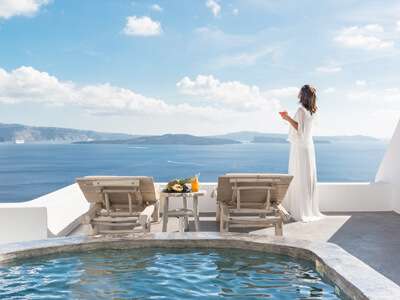 Andronis Luxury Suites Pythia Suite terrace