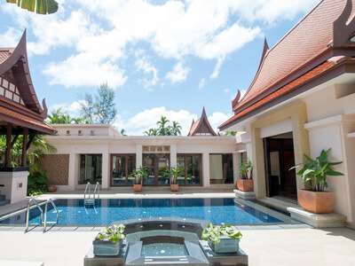 Banyan Tree Phuket Grand 2-Bedroom Pool Villa pool with jacuzzi