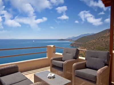 Blue Horizon Suites terrace view