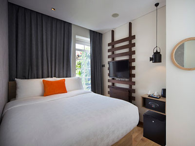 Hotel Clover Singapore bedroom