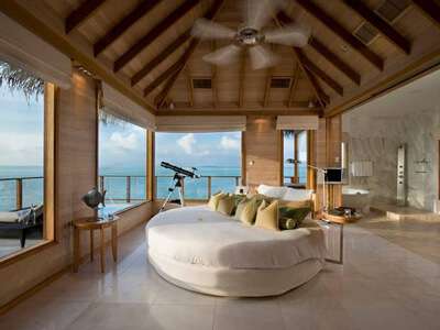 Conrad Maldives villa interior