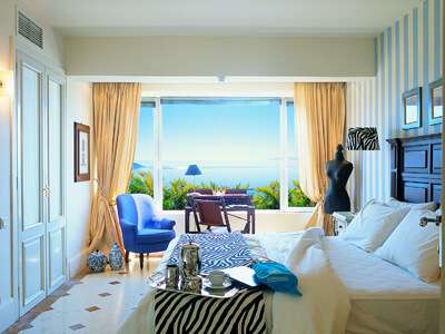 Elounda Gulf Villas Executive Spa Villa bedroom