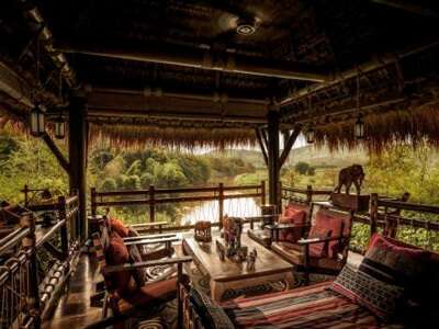 Four Seasons Tented Camp, Golden Triangle, restaurant