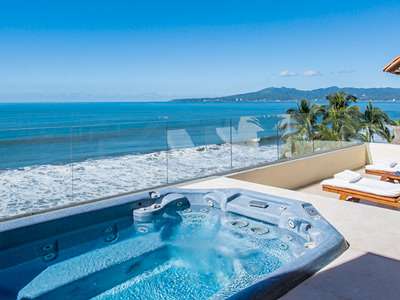 Grand Velas Riviera Nayarit presidential suite terrace with jacuzzi