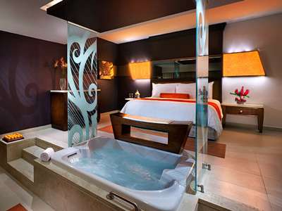 Hard Rock Hotel Punta Cana in-room jacuzzi