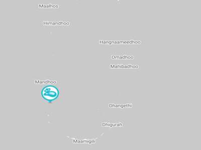 Conrad Maldives location on the map