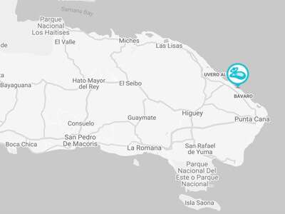 Hard Rock Hotel Punta Cana location on the map