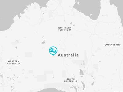 Longitude 131 location on the map