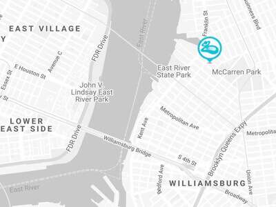 The William Vale location on the map