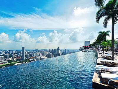 Marina Bay Sands Skypark infinity pool