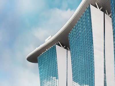 Marina Bay Sands hotel towers