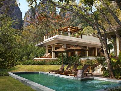 Phranang villa with pool