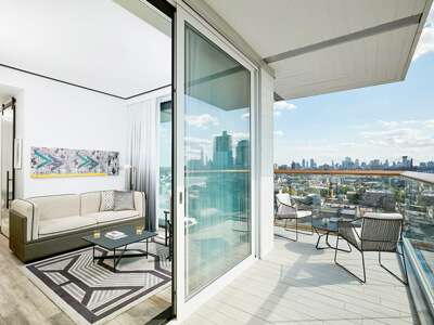The William Vale suite terrace